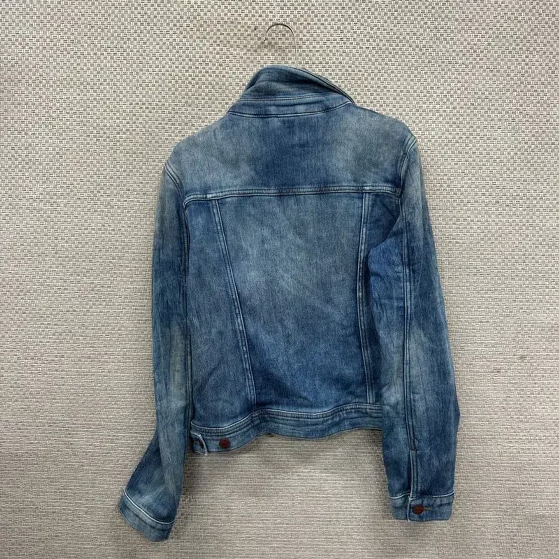 자라 ZARA 빈티지워싱 데님 청자켓 L A02546 상품이미지2