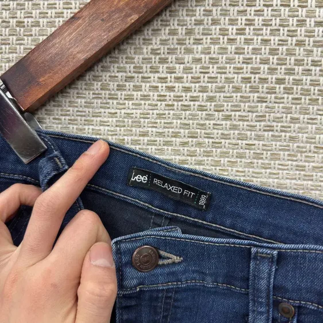 리 LEE 릴렉스핏 데님 청바지 32인치 A02563 상품이미지4