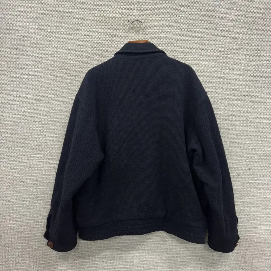 닥스 올드스쿨 자수로고 울 블루종 자켓 105 A02535 상품이미지2