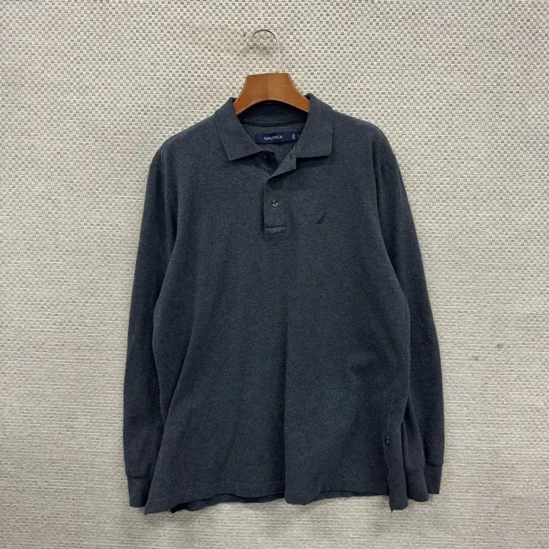 노티카 캐주얼 자수로고 긴팔카라티 L A02609 상품이미지1