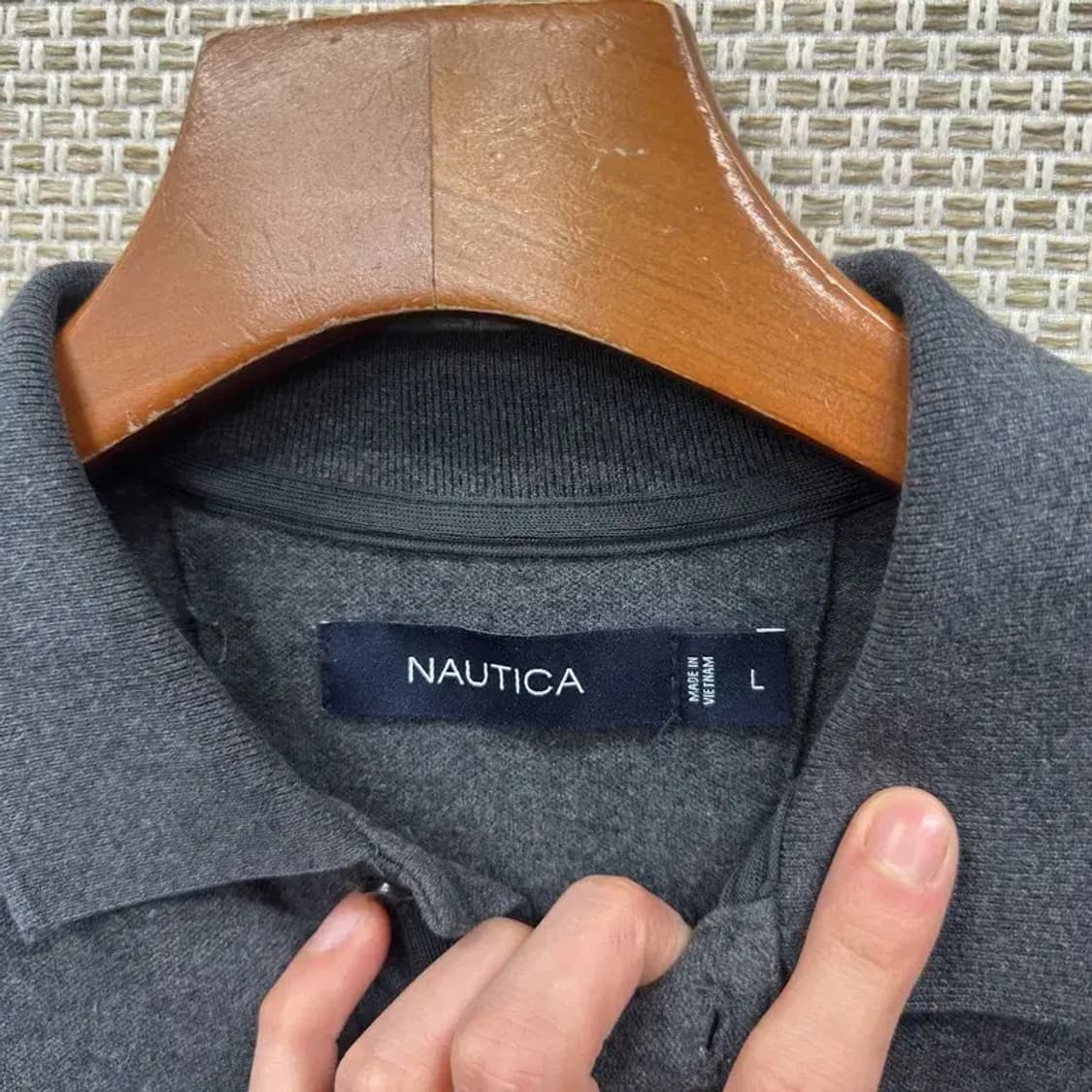 노티카 캐주얼 자수로고 긴팔카라티 L A02609 상품이미지3