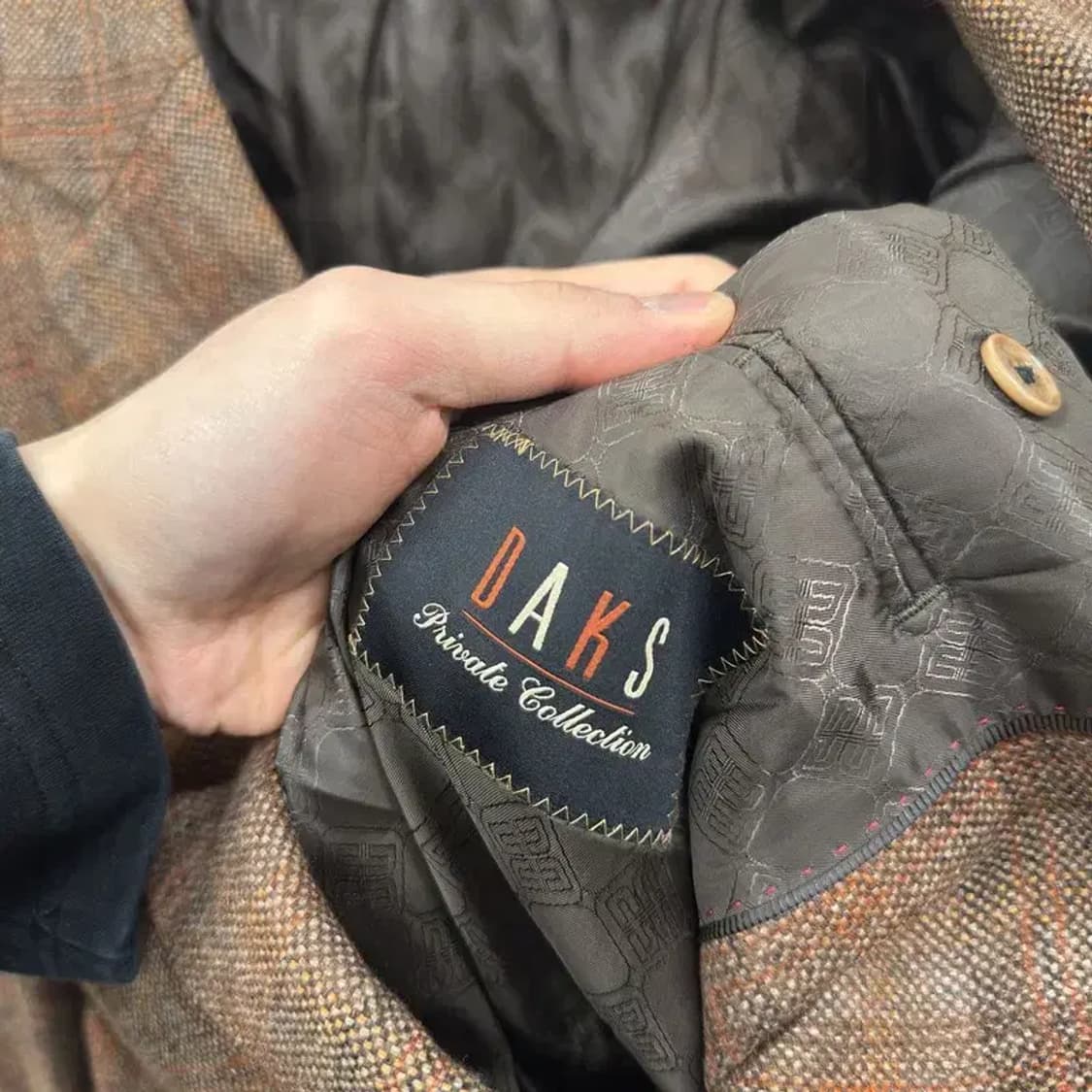 닥스 올드스쿨 울 캐시미어 블레이저 자켓 97 A02613 상품이미지3