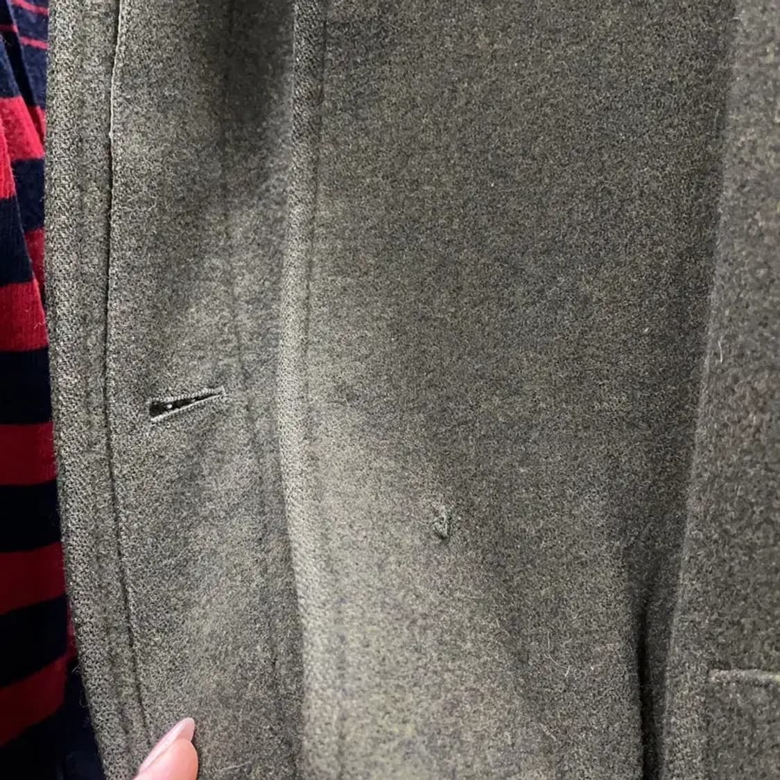 버버리 정품 캐주얼 울 후드 코트 자켓 100 A02624 상품이미지6