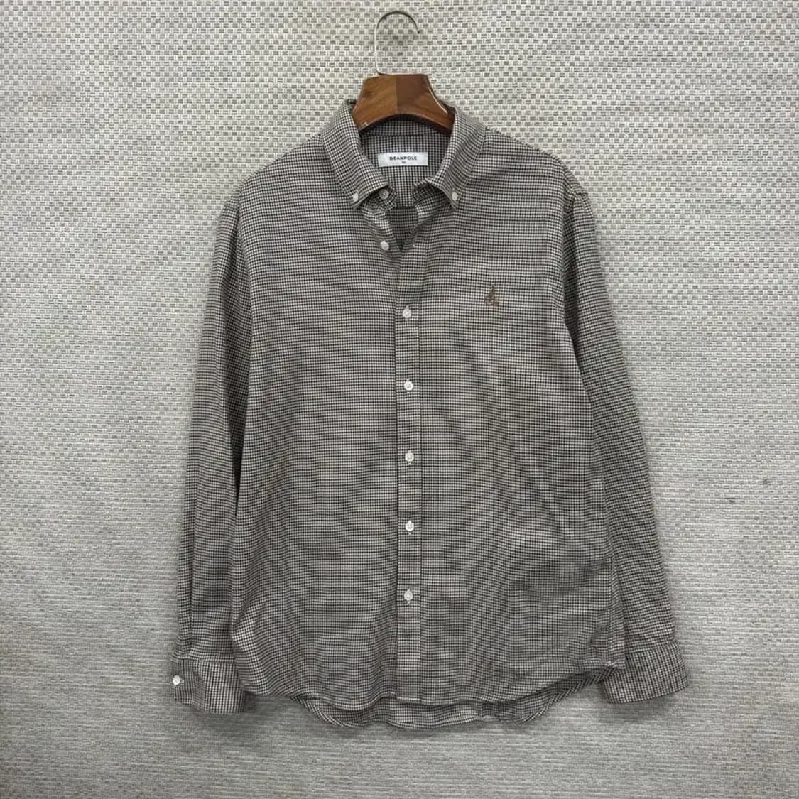 빈폴 캐주얼 자수로고 긴팔 셔츠 100 A02629 상품이미지1