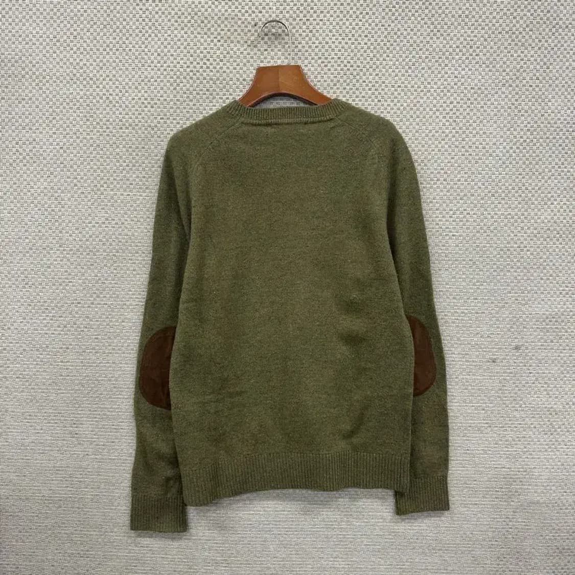 빈폴 캐주얼 자수로고 울 니트 스웨터 95 A02632 상품이미지2