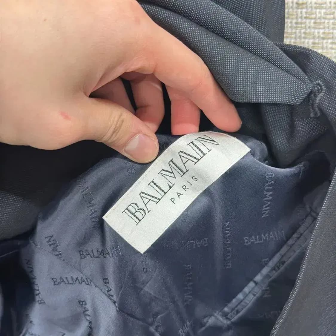 발망 정품 올드스쿨 울 블레이저 자켓 104 A02684 상품이미지3