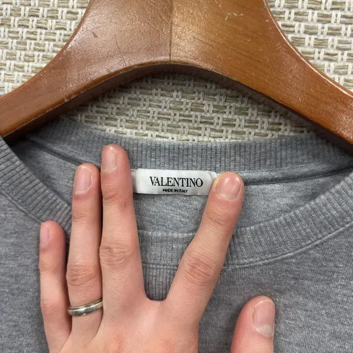 발렌티노 정품 빅로고 스웻셔츠 맨투맨 95 A02686 상품이미지3