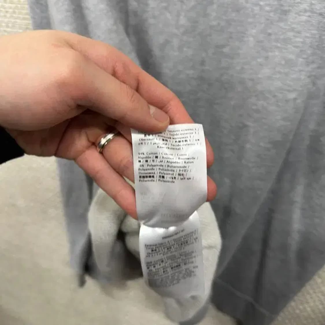 발렌티노 정품 빅로고 스웻셔츠 맨투맨 95 A02686 상품이미지4