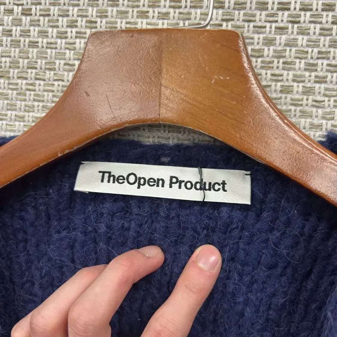 더오픈프로덕트 캐주얼 울 니트 가디건 1 A02695 상품이미지3