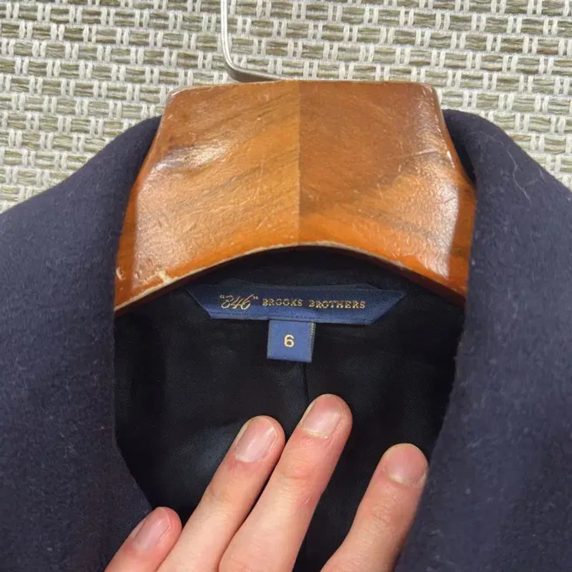 브룩스브라더스 캐주얼 더블버튼 울 자켓 6 A02700 상품이미지3