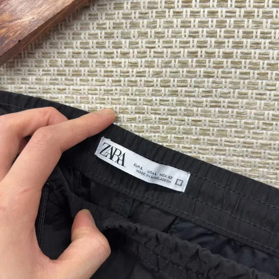 자라 ZARA 캐주얼 밴딩 츄리닝바지 L A02720 상품이미지3