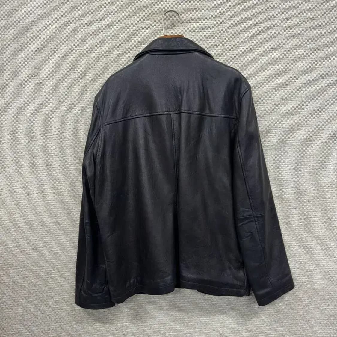 캘빈클라인 올드스쿨 누빔 레더 가죽 자켓 M A02685 상품이미지2