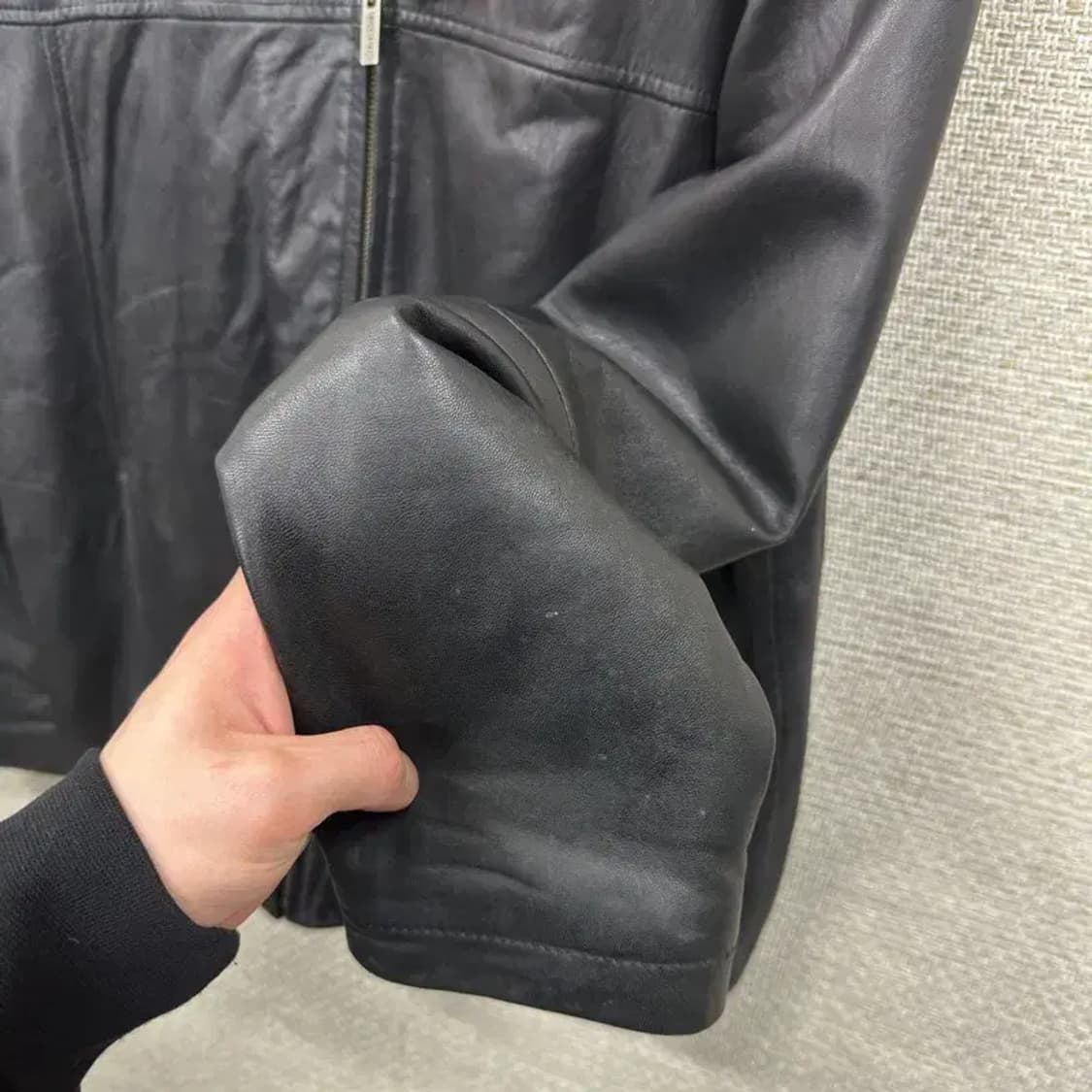 캘빈클라인 올드스쿨 누빔 레더 가죽 자켓 M A02685 상품이미지6