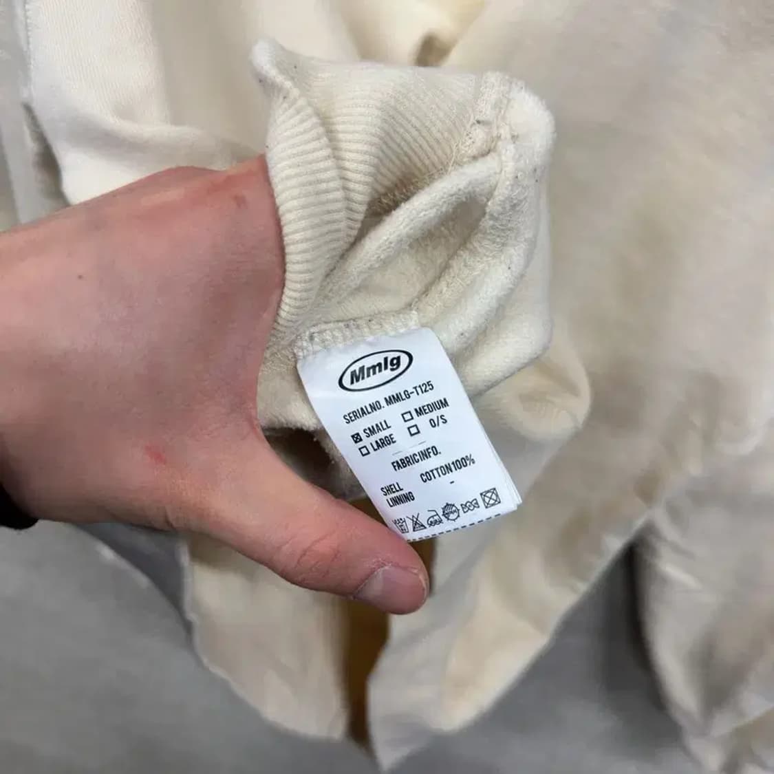 엠엠엘지 캐주얼 프린팅 약기모 후드티 S A02703 상품이미지4