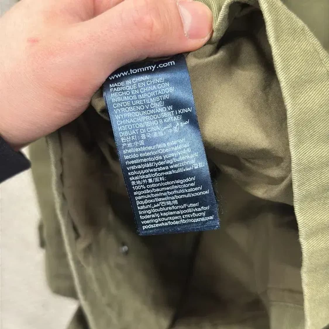 타미힐피거 캐주얼 멀티포켓 유틸리티 야상 자켓 S A02701 상품이미지4