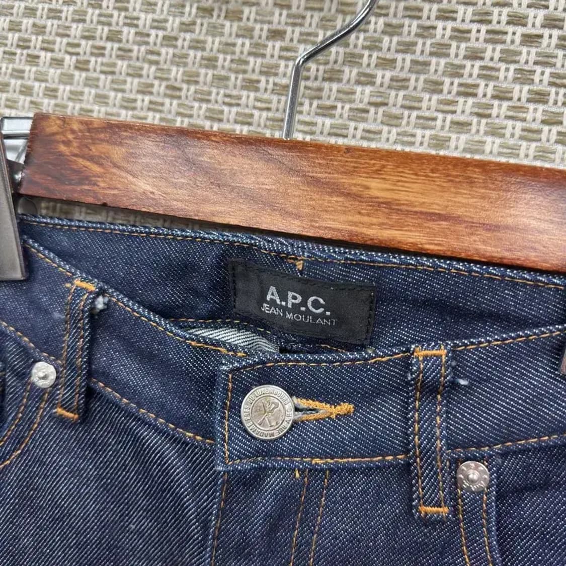 아페쎄 A.P.C 캐주얼 생지 데님 청바지 28인치 A02716 상품이미지3