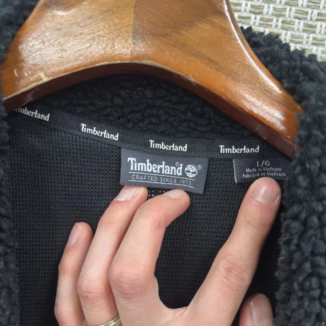 팀버랜드 캐주얼 양털 플리스 후리스 집업 L A02691 상품이미지3