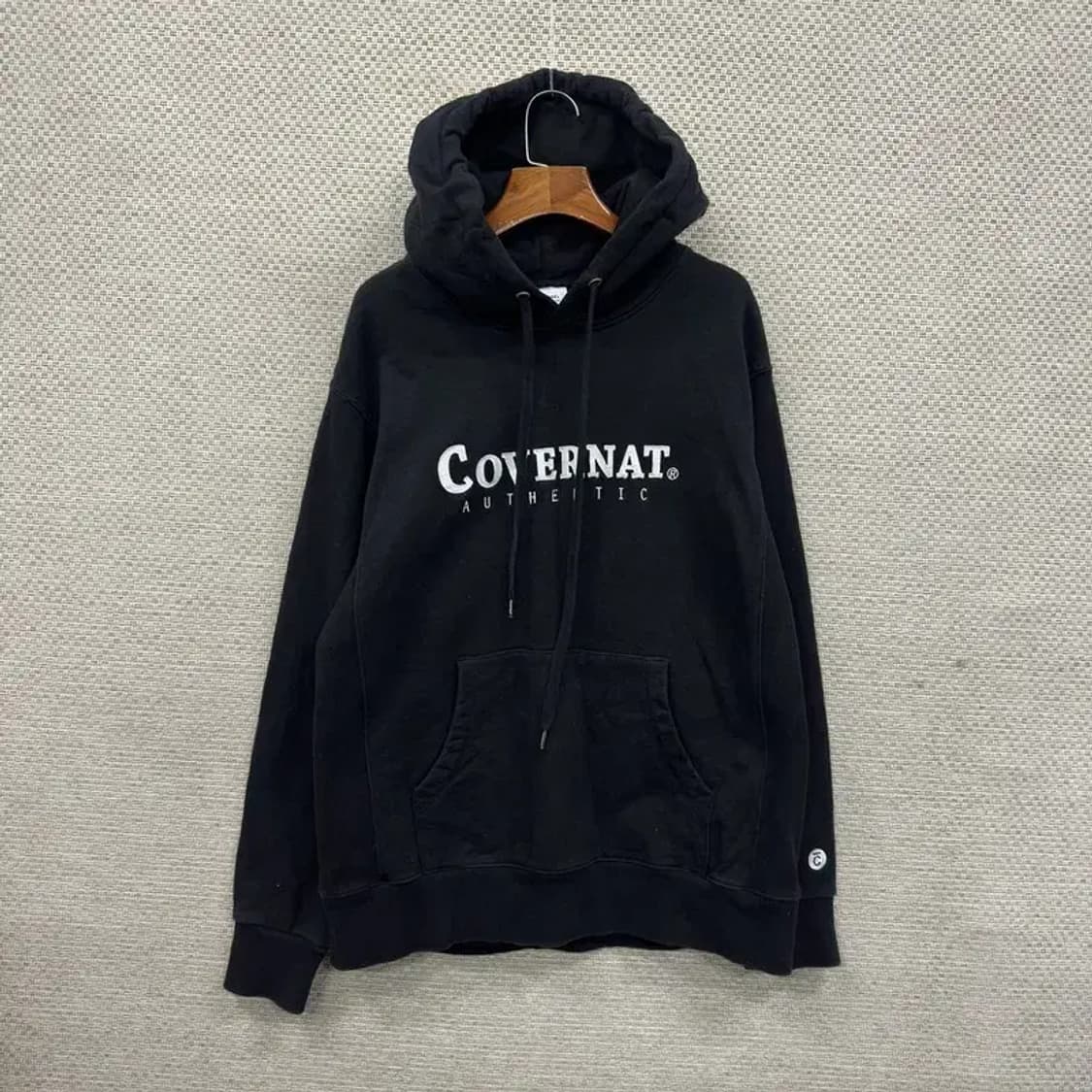 커버낫 캐주얼 자수로고 후드티 M A02704 상품이미지1