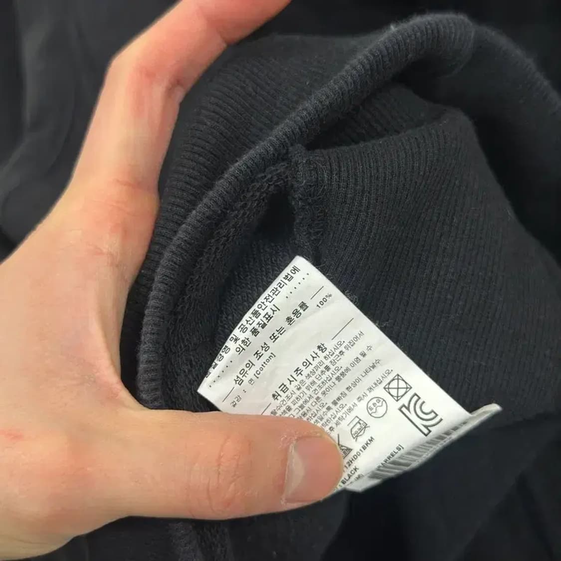 커버낫 캐주얼 자수로고 후드티 M A02704 상품이미지4