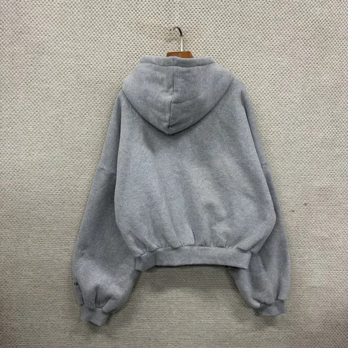 젝시믹스 캐주얼 소매로고 기모 후드집업 F A02771 상품이미지2