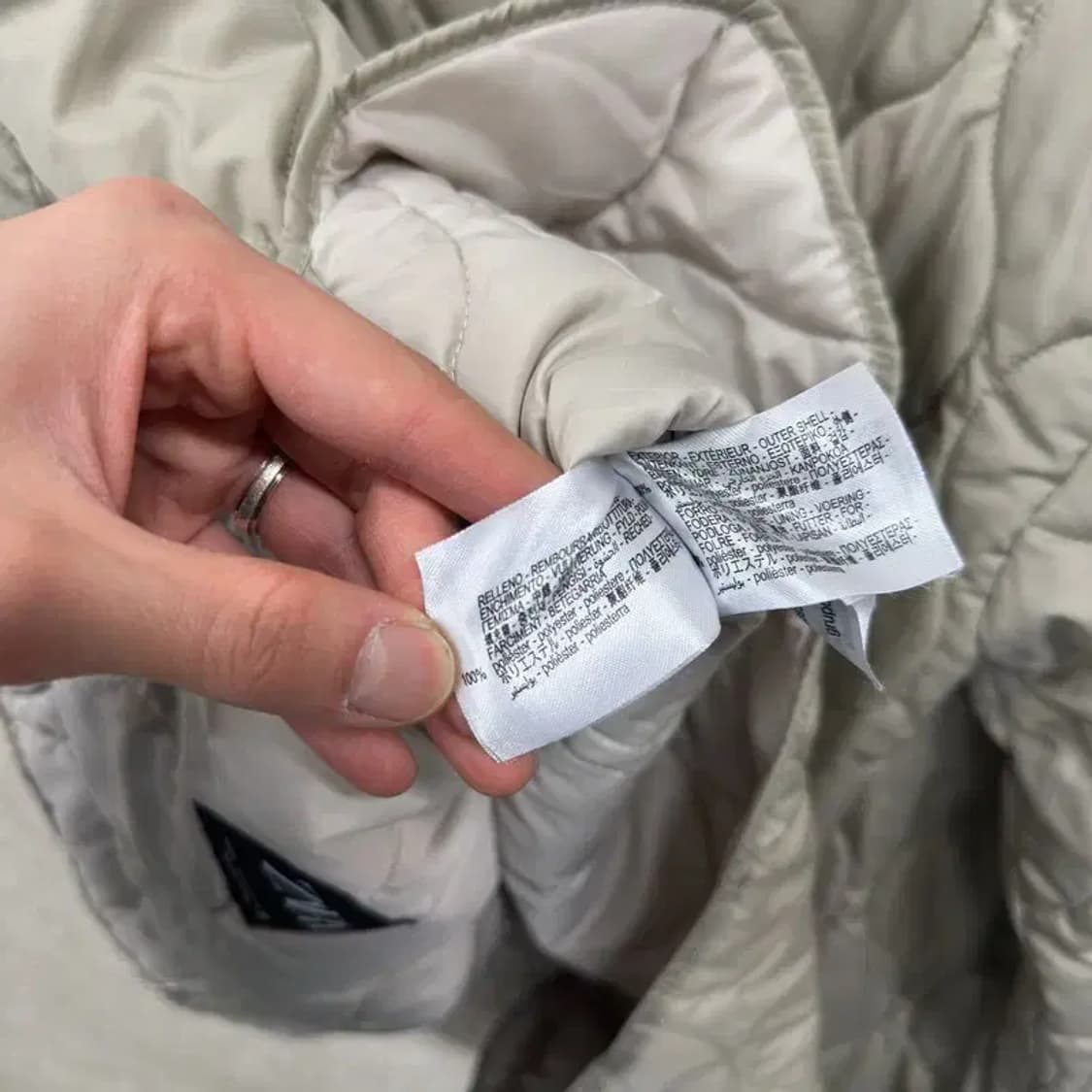 자라 ZARA 캐주얼 깔깔이 퀄팅 경량 패딩 자켓 XS A02772 상품이미지4