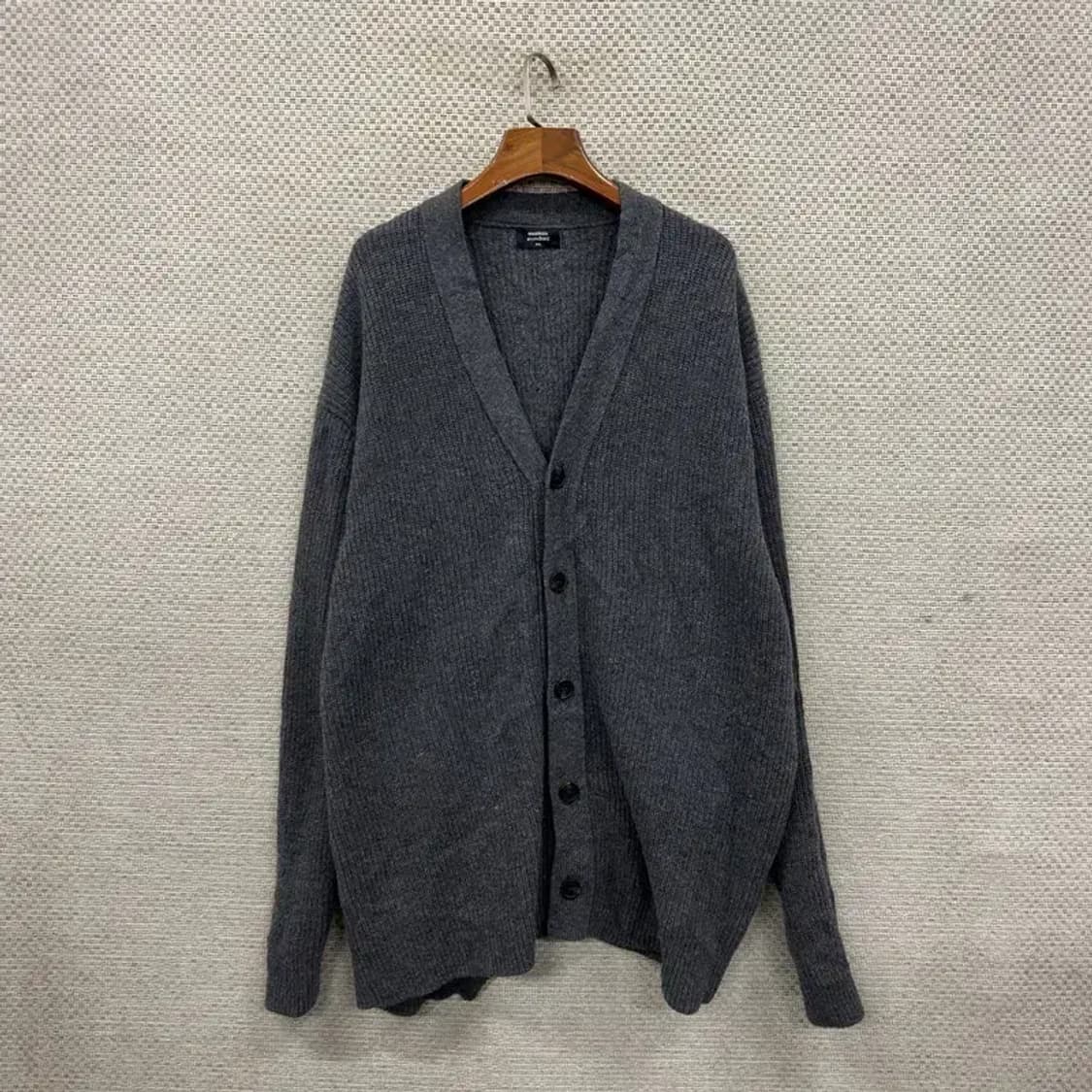 무신사스탠다드 캐주얼 울 니트 가디건 2XL A02782 상품이미지1