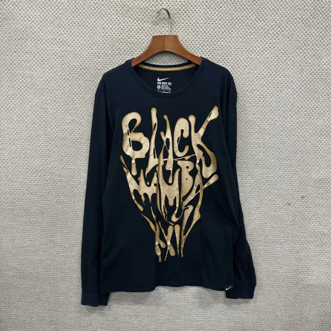 나이키 스트릿 드라이핏 프린팅 롱슬리브 긴팔티 XL A02783 상품이미지1