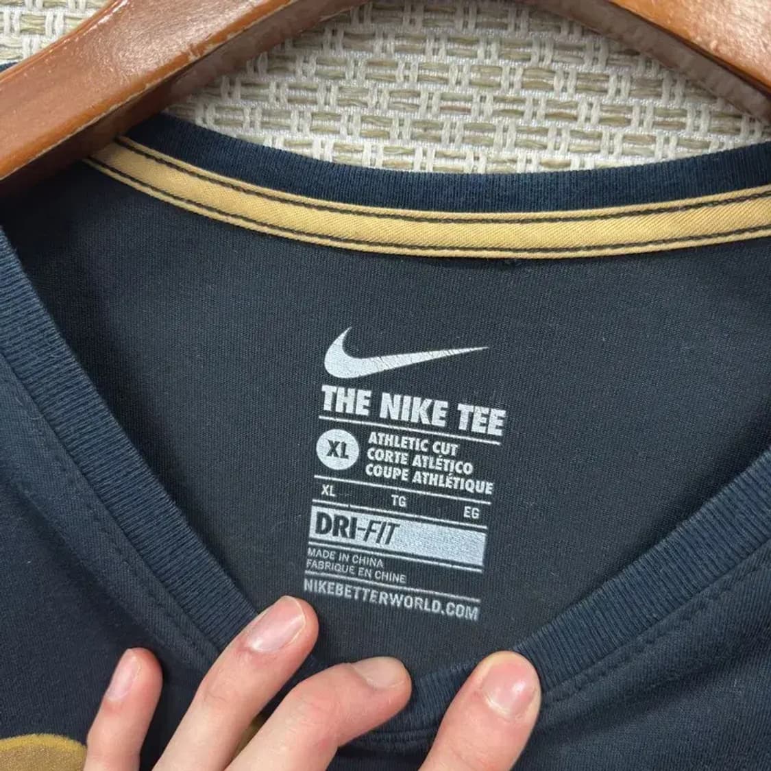 나이키 스트릿 드라이핏 프린팅 롱슬리브 긴팔티 XL A02783 상품이미지3