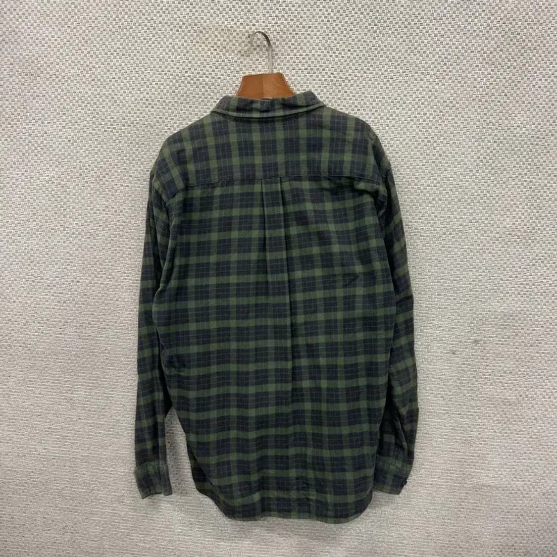 빈폴 캐주얼 자수로고 체크 긴팔 셔츠 105 A02789 상품이미지2