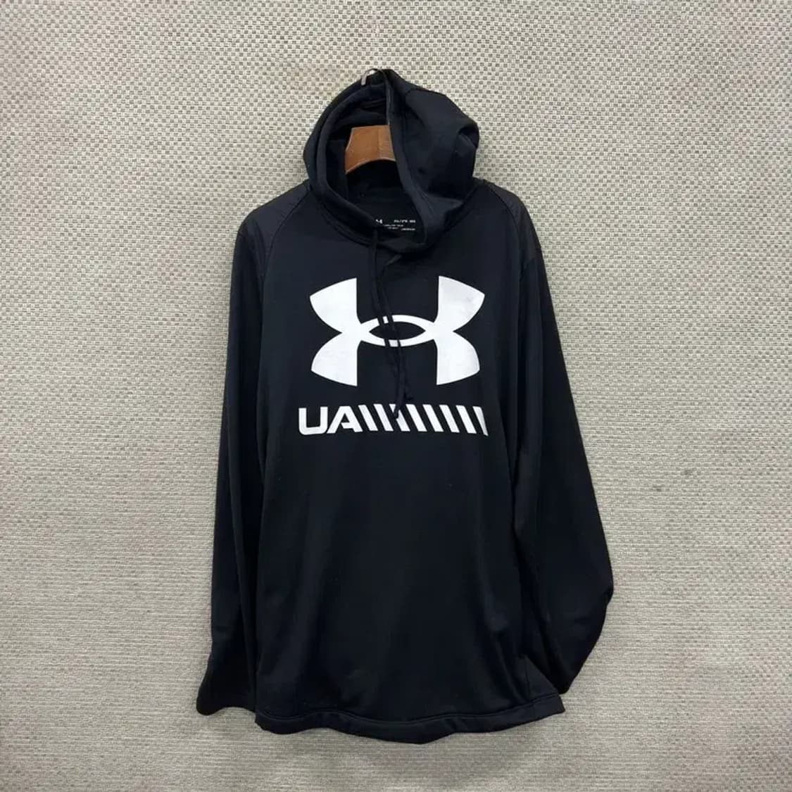 언더아머 캐주얼 빅로고 빅사이즈 롱 후드티 2XLA02788 상품이미지1