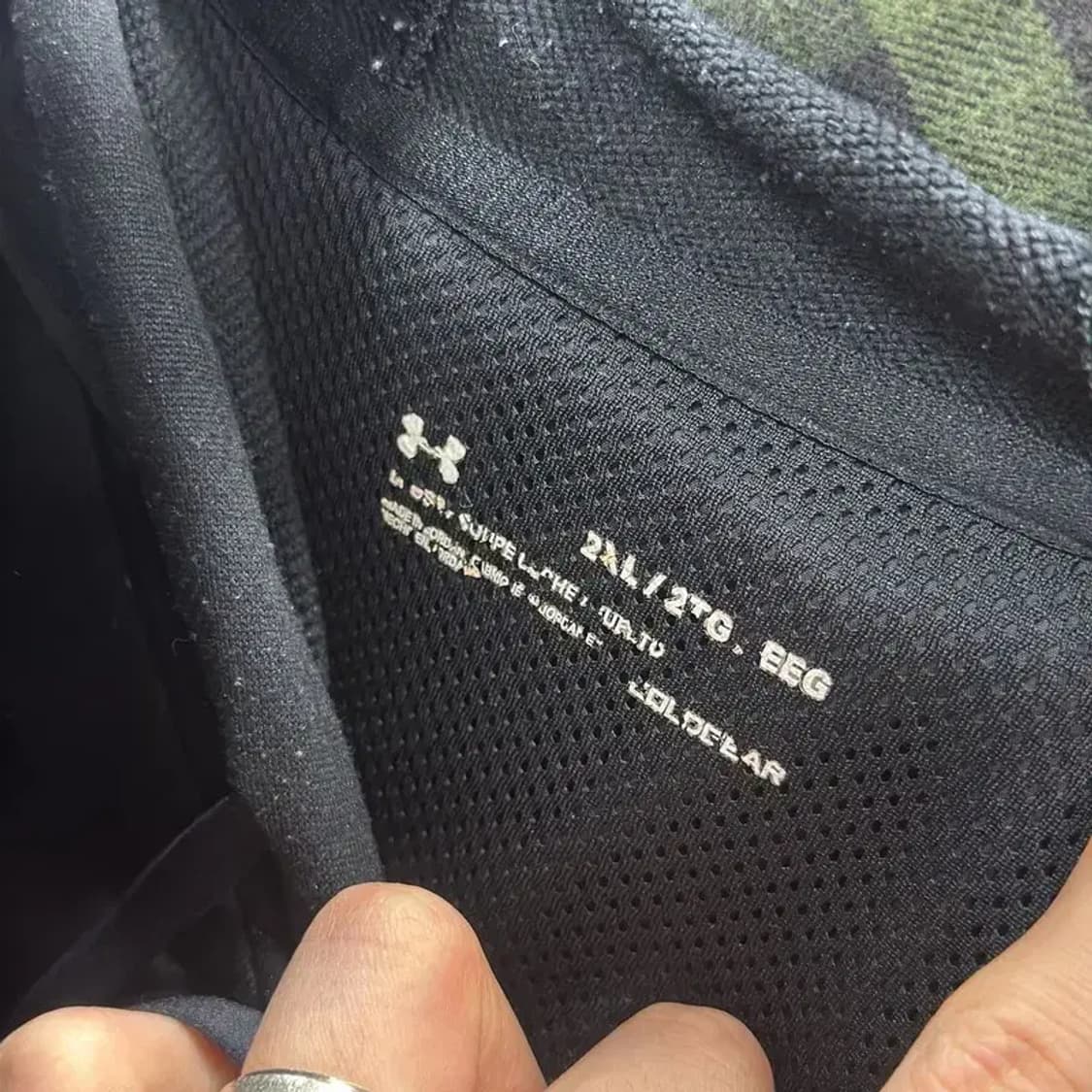 언더아머 캐주얼 빅로고 빅사이즈 롱 후드티 2XLA02788 상품이미지3