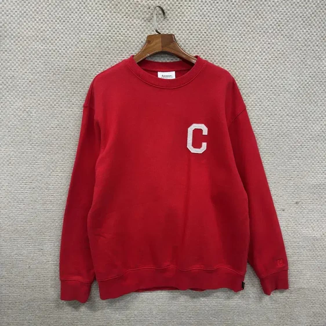 커버낫 캐주얼 자수로고 스웻셔츠 맨투맨 S A02769 상품이미지1