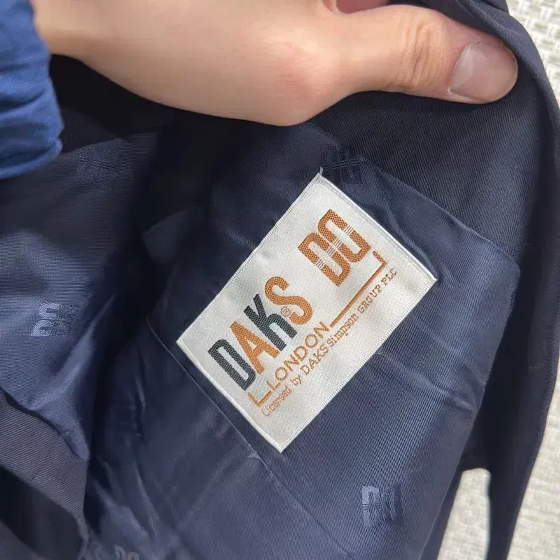 닥스 올드스쿨 버튼 울 블레이저 자켓 85 A02785 상품이미지3