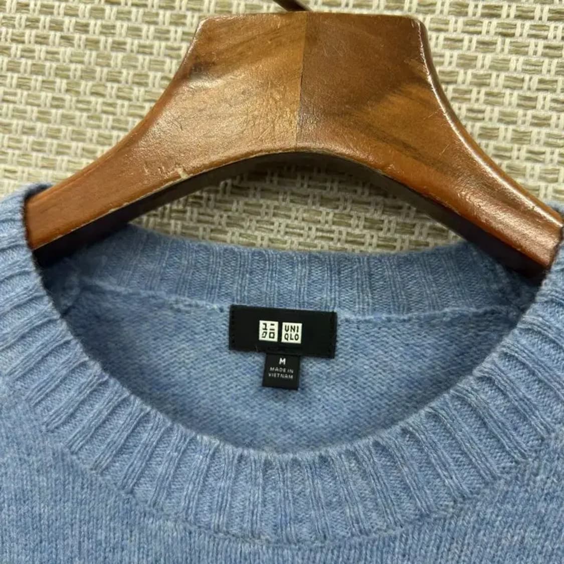 유니클로 캐주얼 울 니트 스웨터 M A02793 상품이미지3