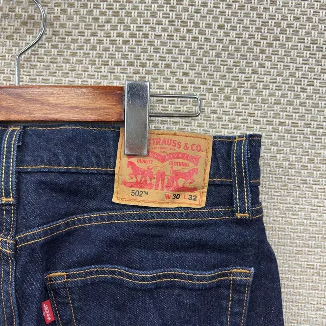 리바이스 502 캐주얼 데님 청바지 30인치 A02801 상품이미지3