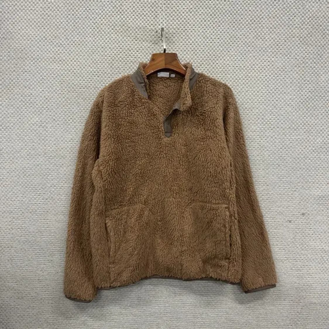 유니클로 캐주얼 양털 플리스 후리스 맨투맨 160 A02845 상품이미지1