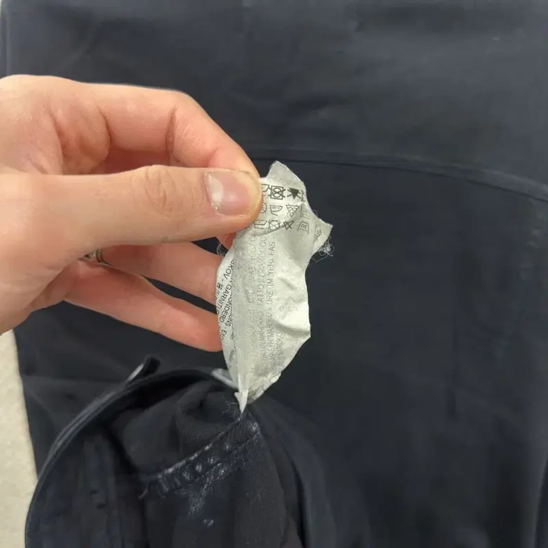 자라 ZARA 캐주얼 블랙 트러커 자켓 XL A02860 상품이미지4