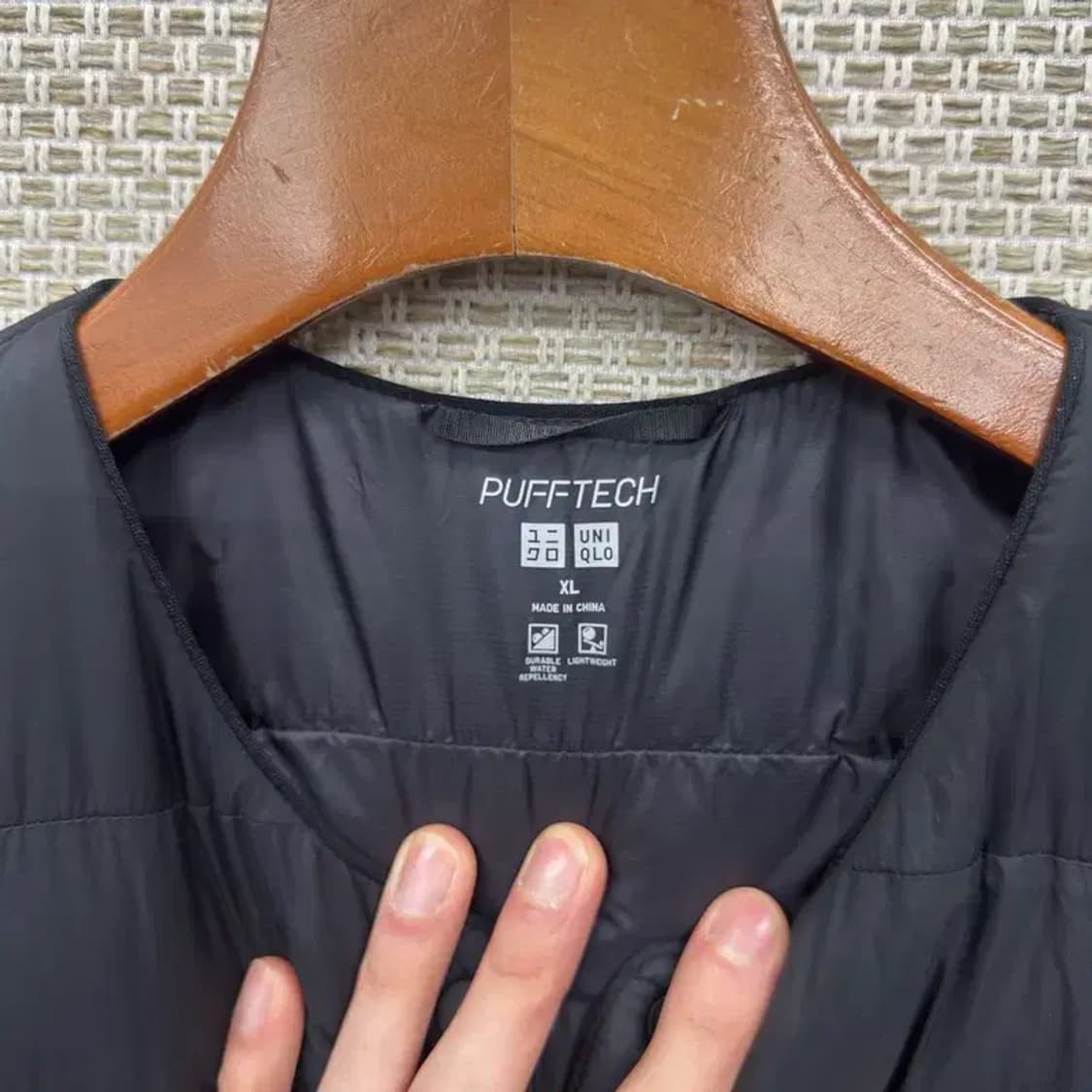 유니클로 캐주얼 경량 패딩 조끼 베스트 XL A02861 상품이미지3