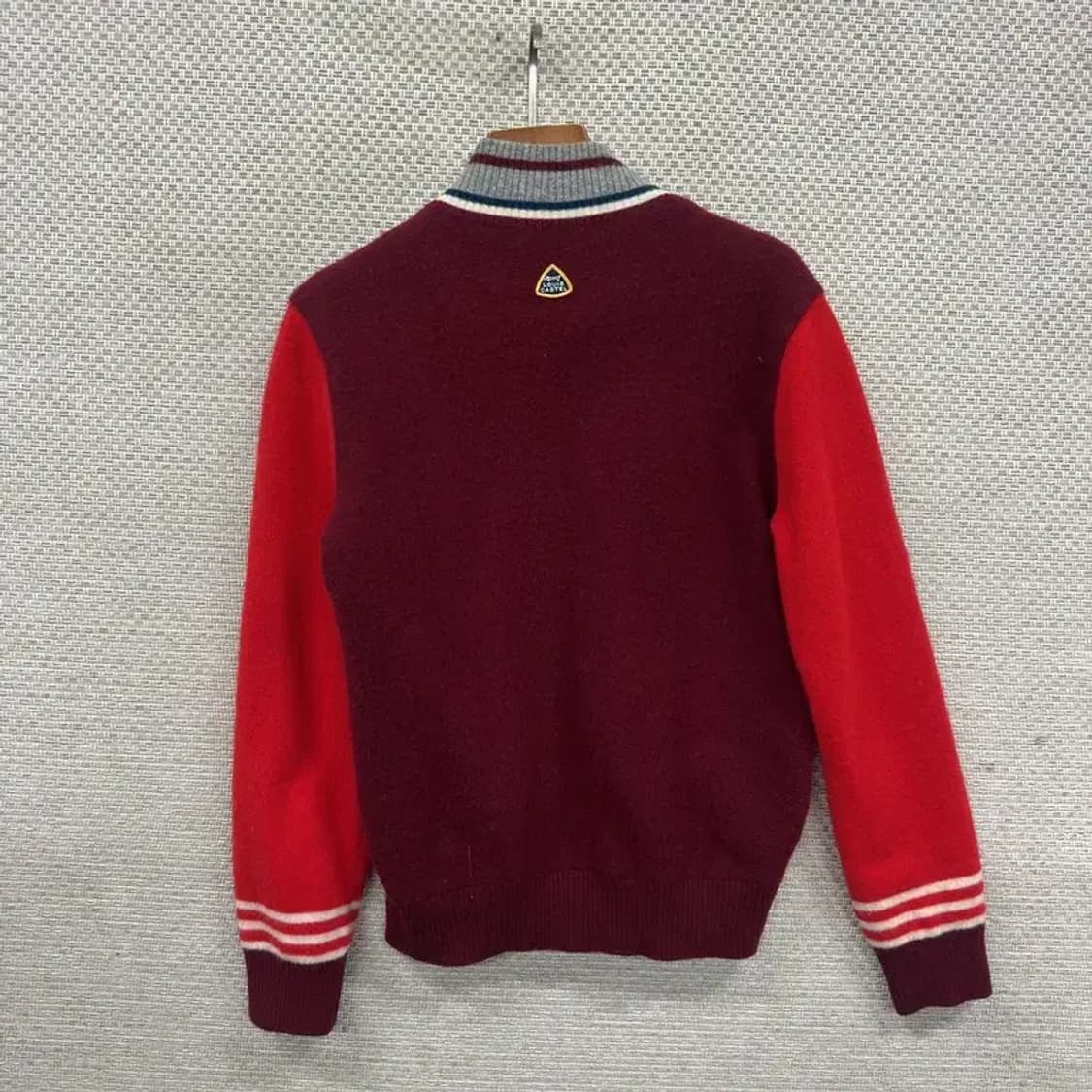 루이까스텔 골프 방풍 반집업 울 니트 100 A02870 상품이미지2