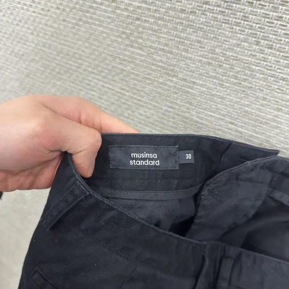 무신사스탠다드 캐주얼 코튼팬츠 면바지 30인치 A02875 상품이미지3