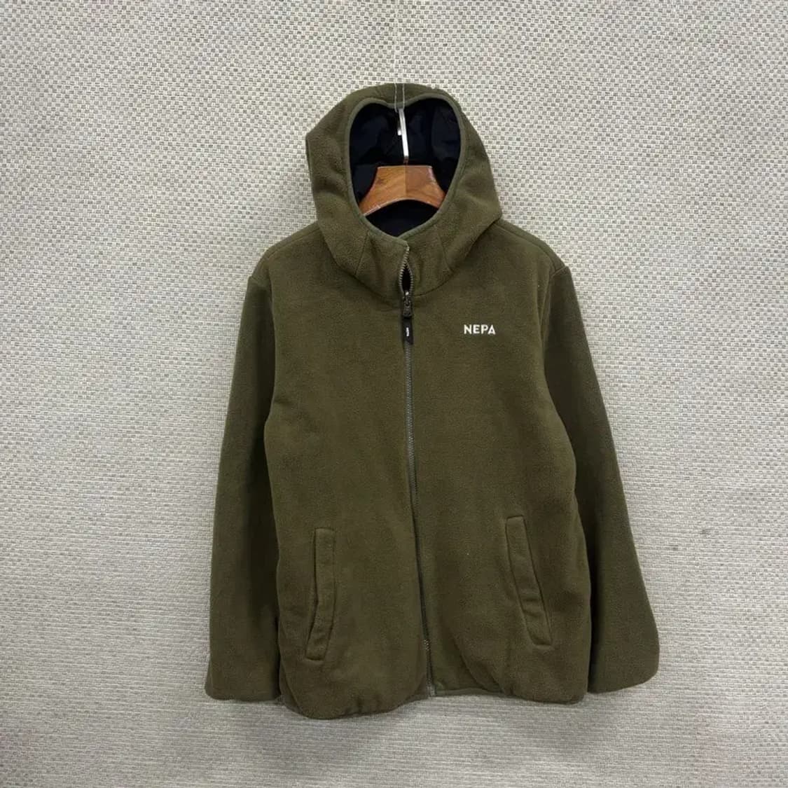 네파 아웃도어 리버시블 플리스 후리스 후드집업 165 A02846 상품이미지1