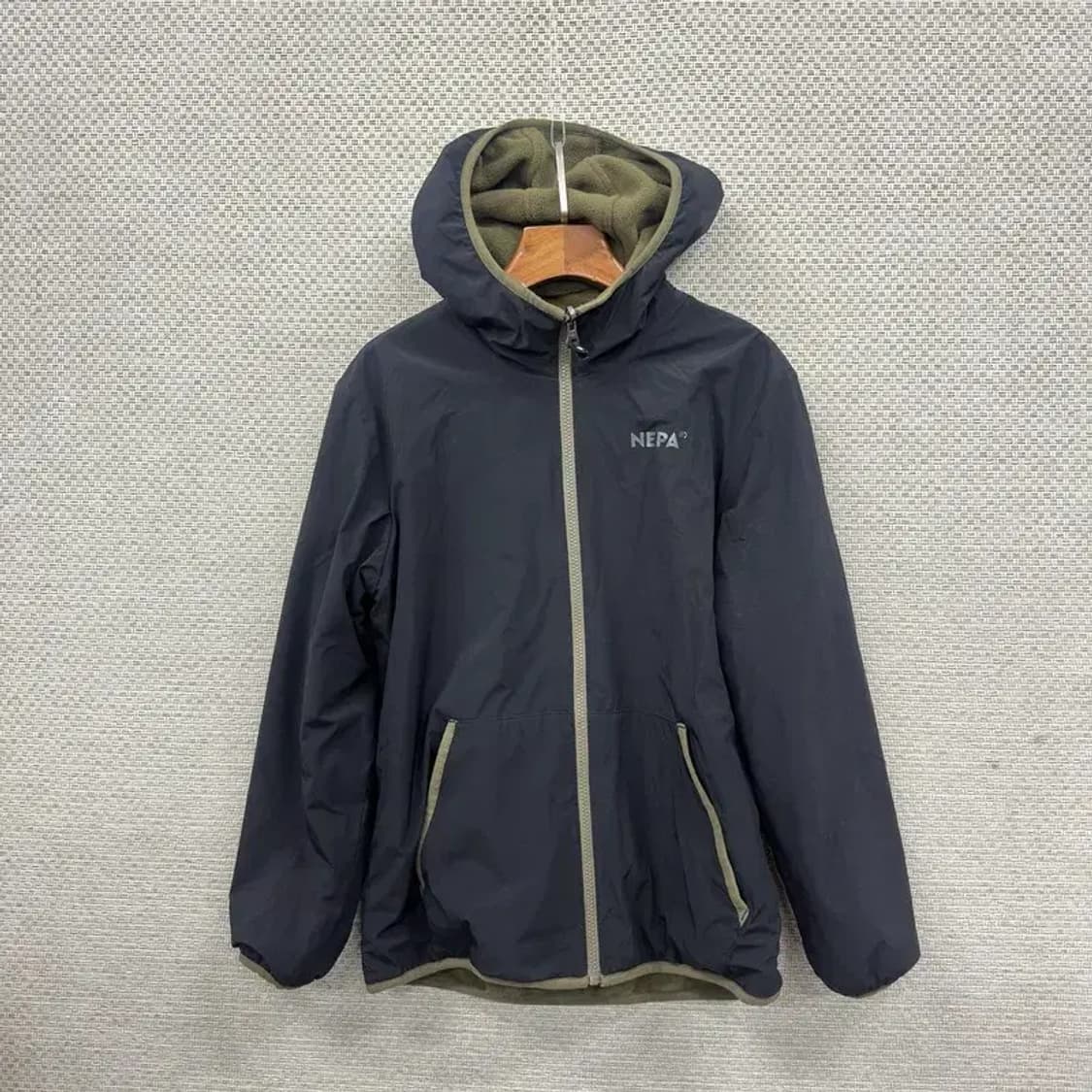 네파 아웃도어 리버시블 플리스 후리스 후드집업 165 A02846 상품이미지3