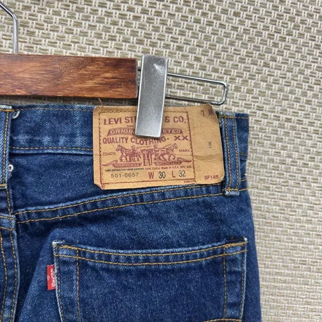 리바이스 501-0657 데님 청바지 30인치 A02882 상품이미지3