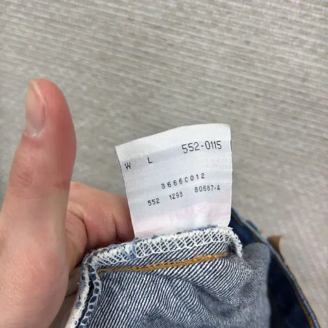 리바이스 501-0657 데님 청바지 30인치 A02882 상품이미지4