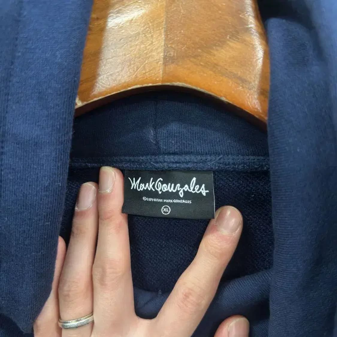 마크곤잘레스 캐주얼 프린팅로고 후드티 XL A02858 상품이미지3