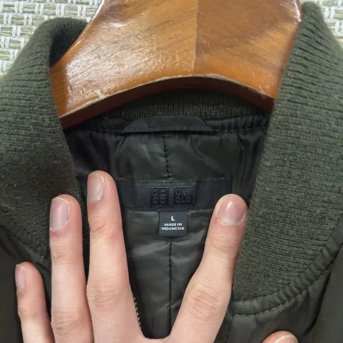 유니클로 캐주얼 항공점퍼 자켓 L A02872 상품이미지3