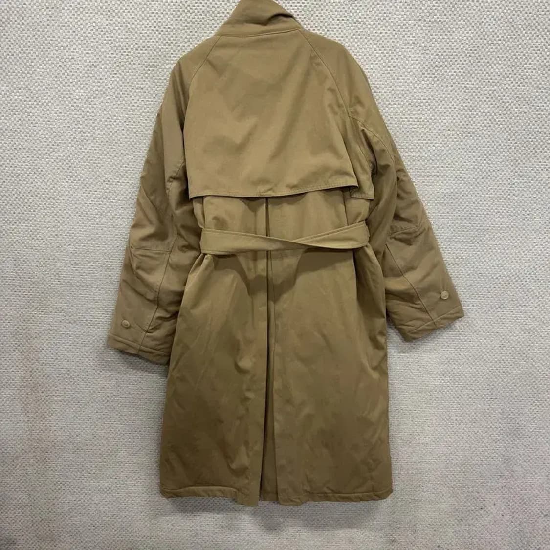 라퍼지스토어 캐주얼 버튼 누빔 롱 트렌치 코트 자켓 M A02925 상품이미지2