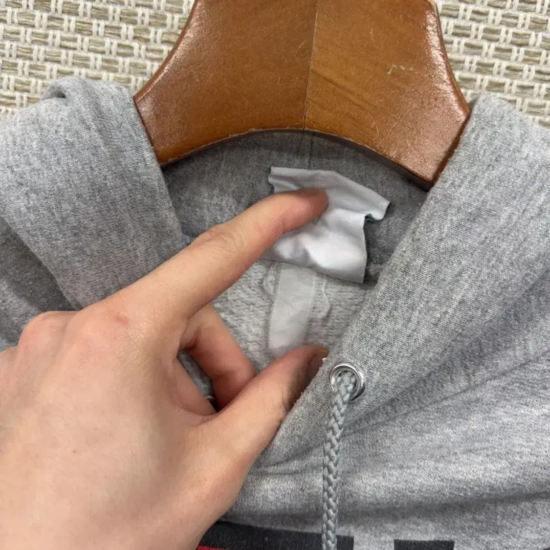 챔피온 어센틱 ESU 프린팅 후드티 L A02930 상품이미지4