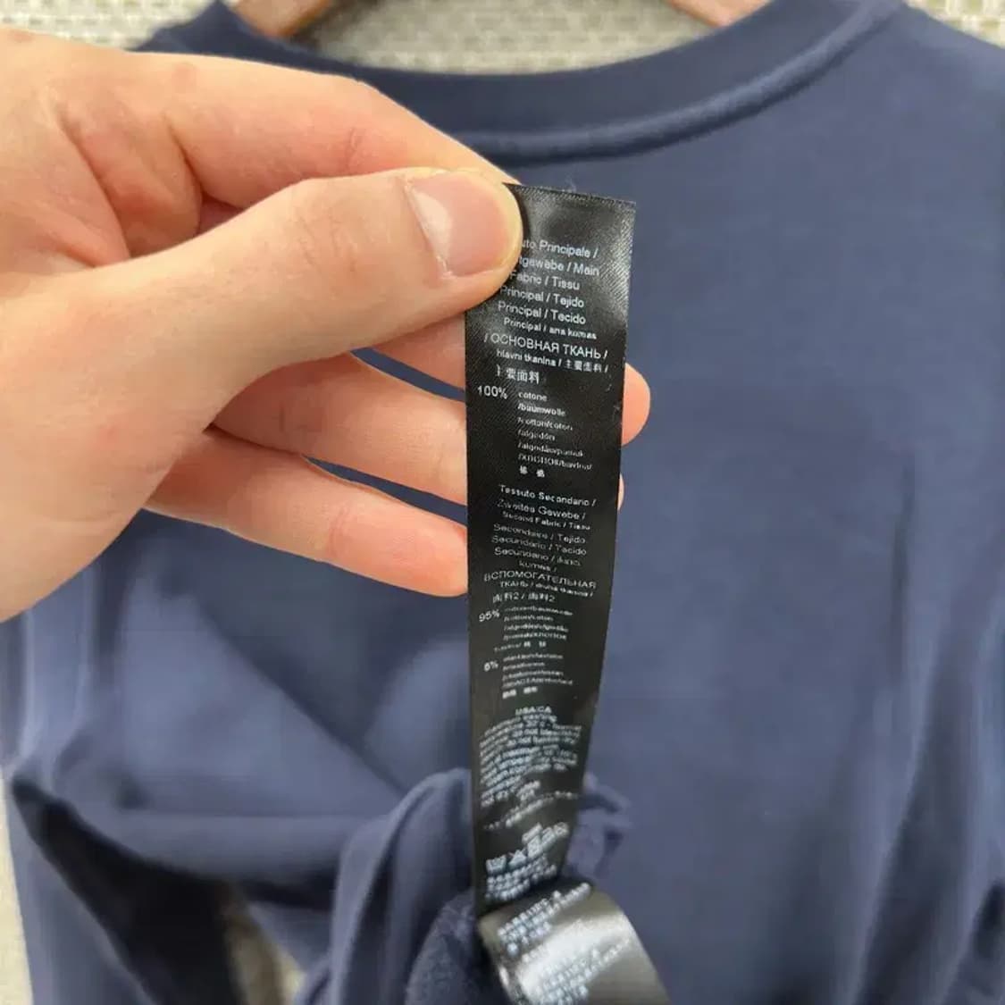 엠포리오 아르마니 캐주얼 빅로고 스웻셔츠 맨투맨 S A02938 상품이미지4