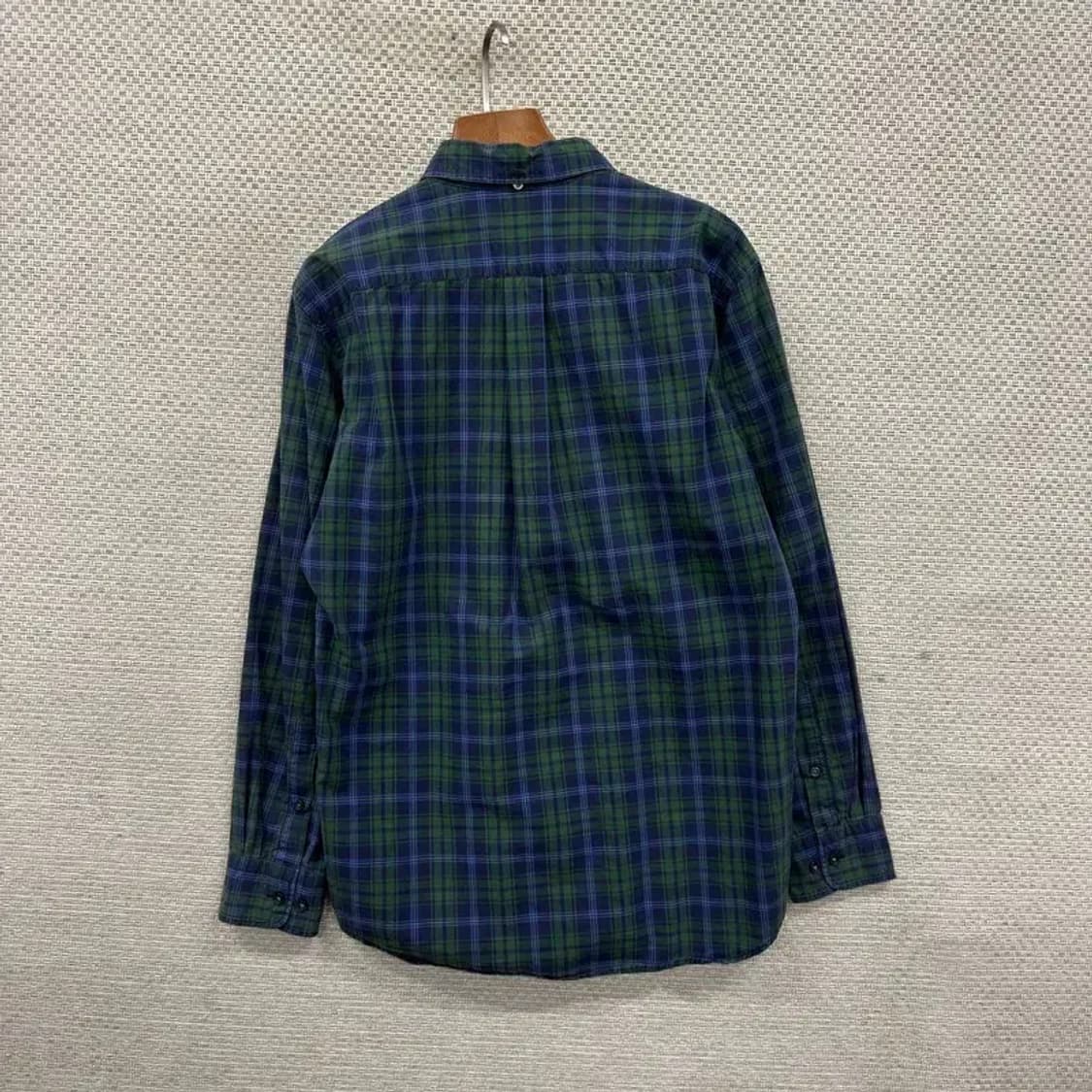 유니클로 캐주얼 긴팔 체크 셔츠 M A02948 상품이미지2